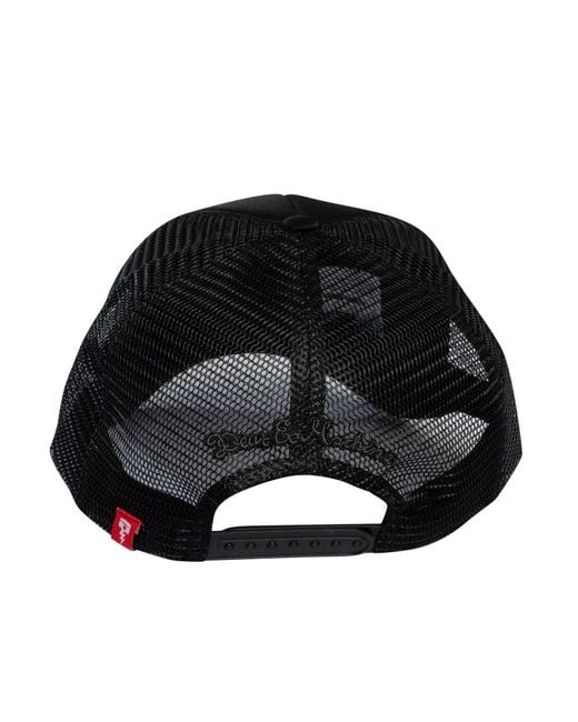 Deus Ex Machina Black Baylands Trucker Cap for men