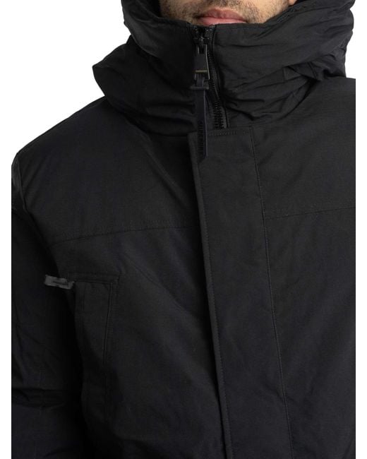 Superdry Blue City Padded Parka Jacket for men