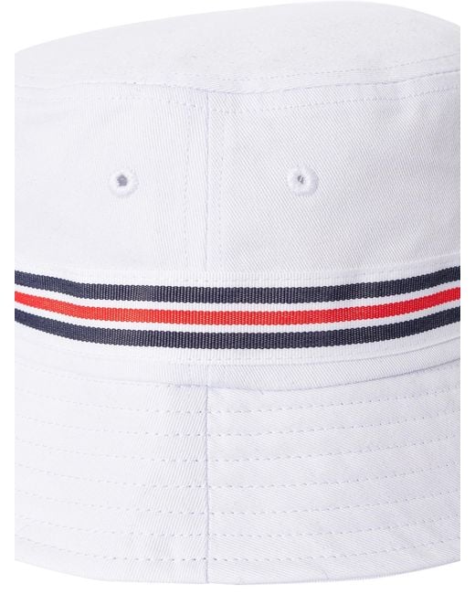 Fila White Jojo Bucket Hat for men