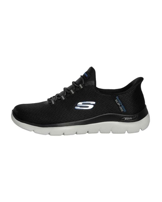 Skechers Black Arch Fit Summits Trainers for men