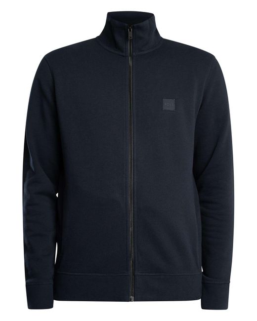 Boss Blue Zestart Track Jacket for men