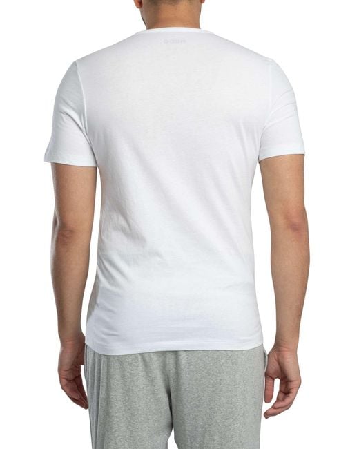 HUGO Blue 3 Pack Crew Lounge T-shirts for men
