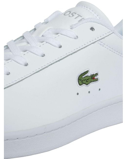 Lacoste Blue Carnaby Set 224 1 Sma Leather Trainers for men