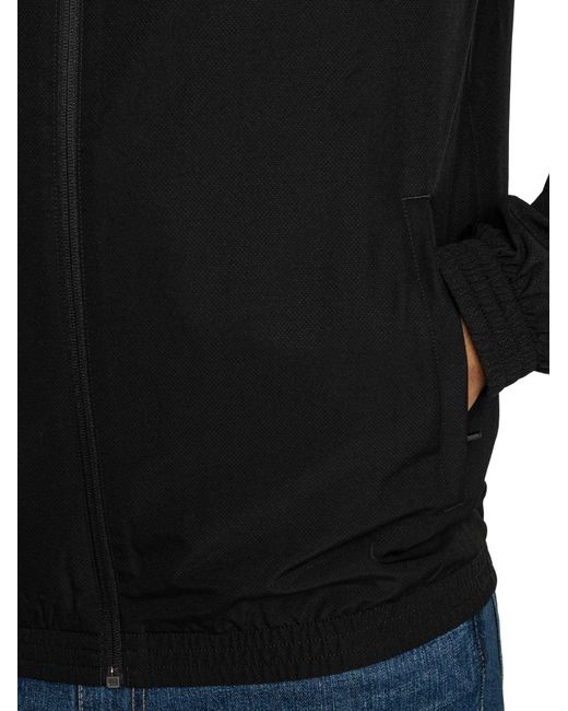 Lacoste Black Logo Lightweight Jacket for men