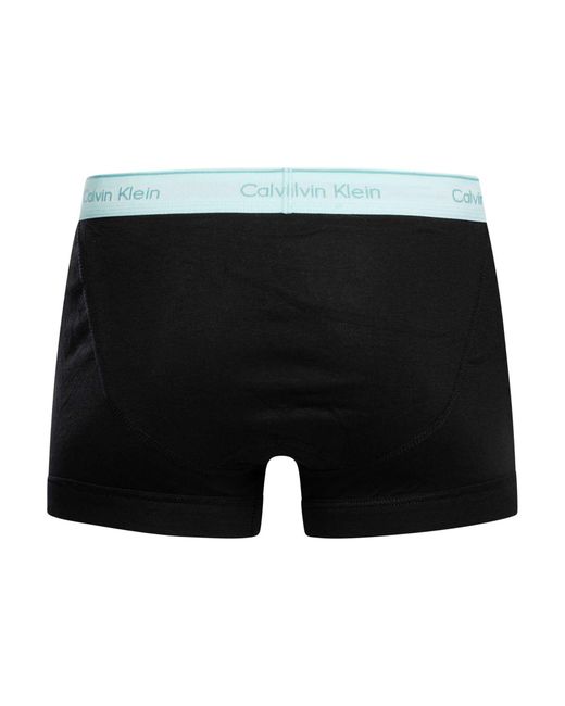 Calvin Klein Black 5 Pack Trunks for men