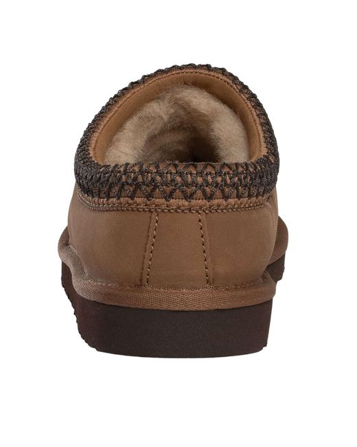 Ugg Brown Tasman Ii Nubuck Slippers for men