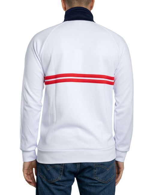 Sergio Tacchini White Dallas Track Jacket for men