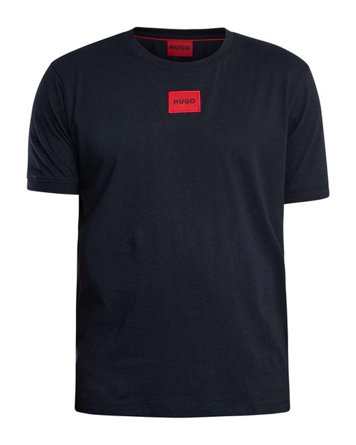 HUGO Blue Diragolino212 T-shirt for men