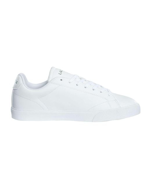 Lacoste White Lerond Set 125 2 Cma Leather Trainers for men