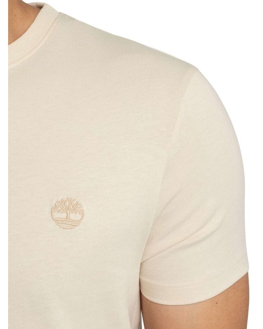 Timberland White Dunstan River Slim T-shirt for men