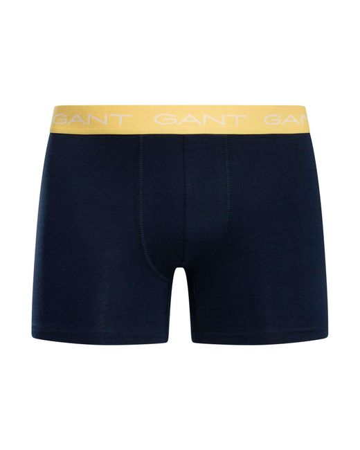 Gant Blue 3 Pack Boxer Briefs for men