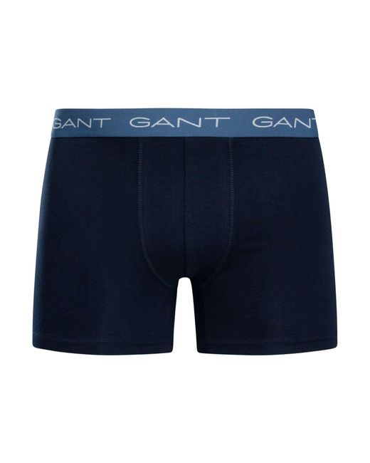 Gant Blue 3 Pack Boxer Briefs for men