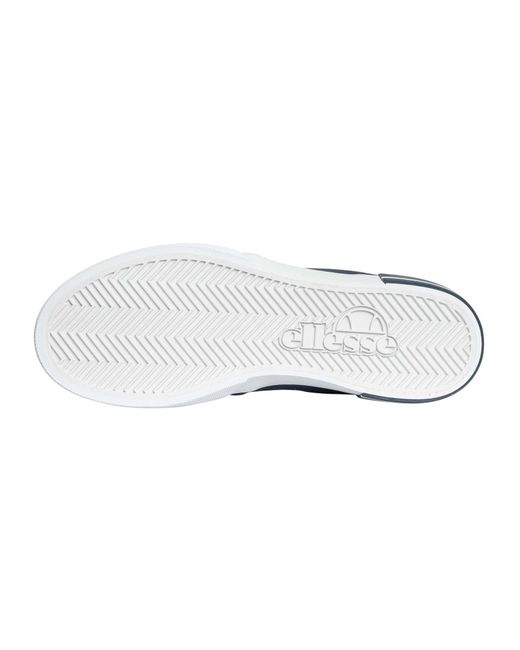 Ellesse Blue Prazzo Text Am Slip On Trainers for men