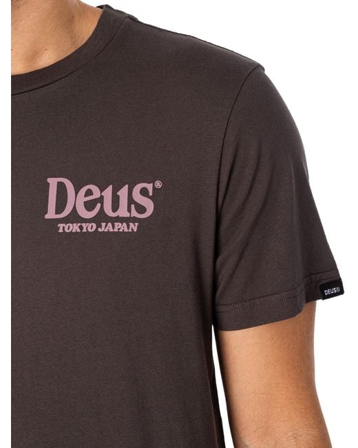 Deus Ex Machina Black Metro T-shirt for men