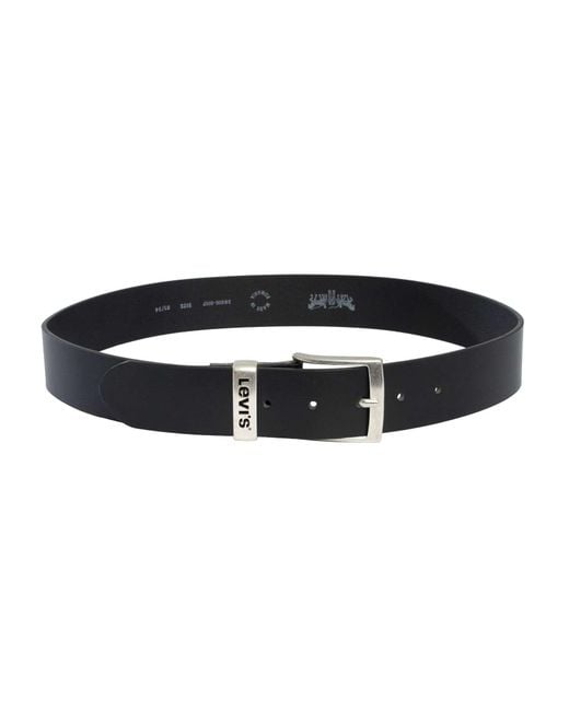 Levi's Black Legacy Group Leather Belt for men