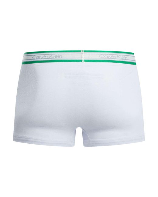 Calvin Klein Gray 3 Pack Icon Cotton Trunks for men