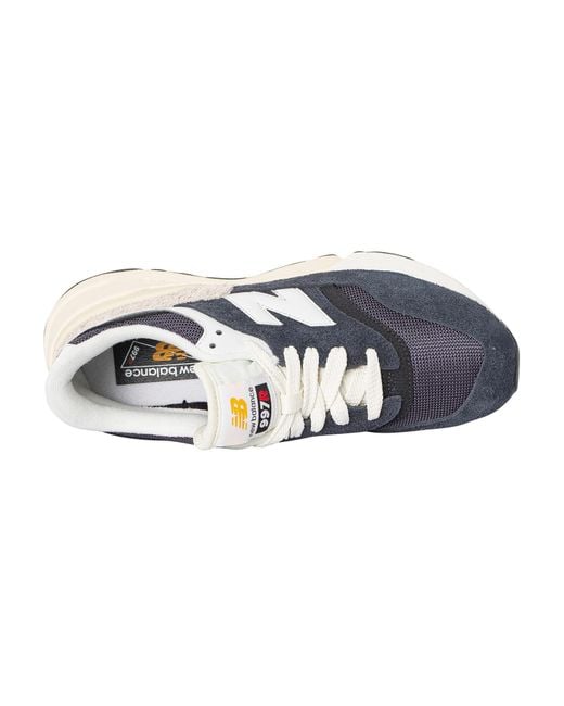 New Balance Blue 997r Suede Trainers for men