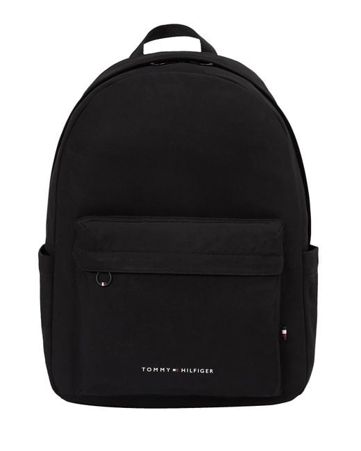 Tommy Hilfiger Black Skyline Backpack for men