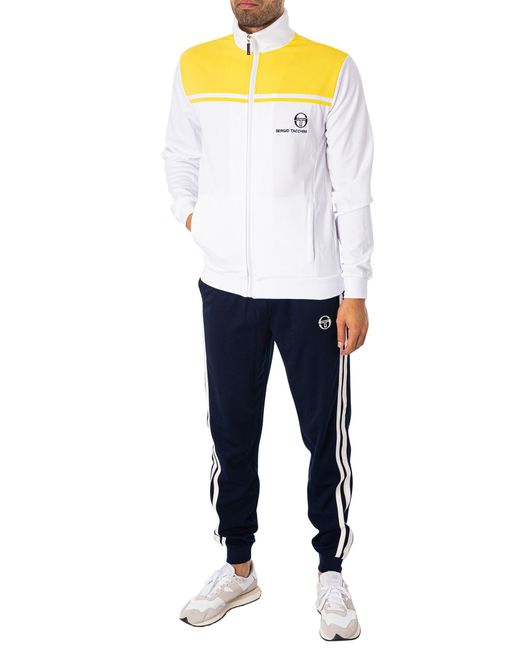 Sergio Tacchini Blue New Damarindo Track Joggers for men