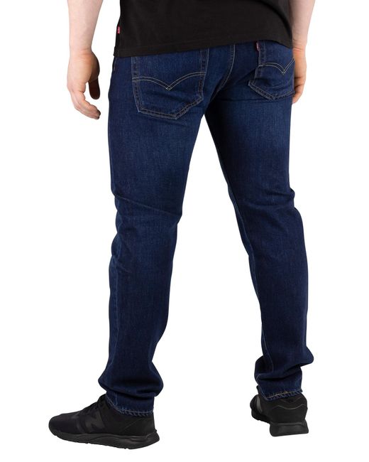 Levi's 501 Slim Taper Jeans in Blue for Men | Lyst