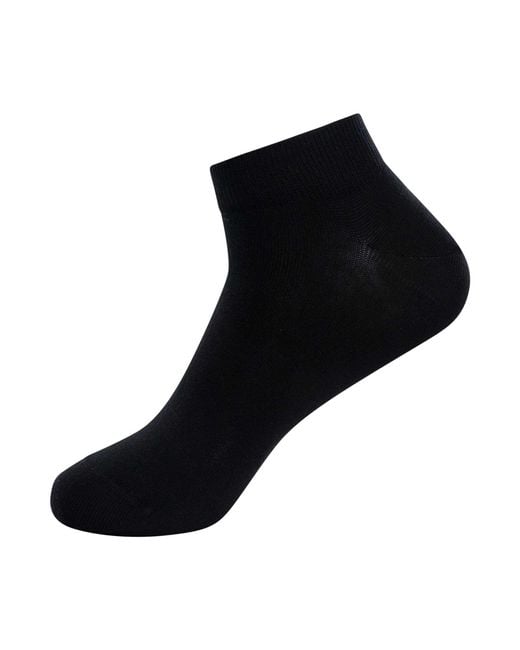 Lacoste Black 3 Pack Low Socks for men