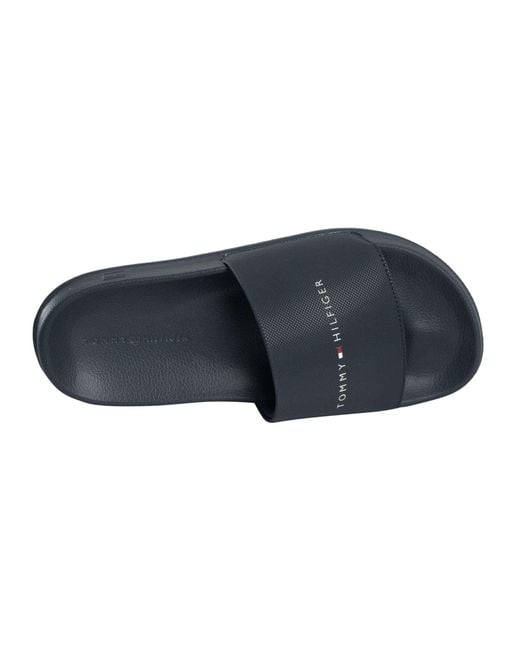 Tommy Hilfiger Blue Core Pool Sliders for men