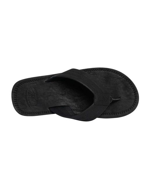 Superdry Black Vintage Flip Flops for men
