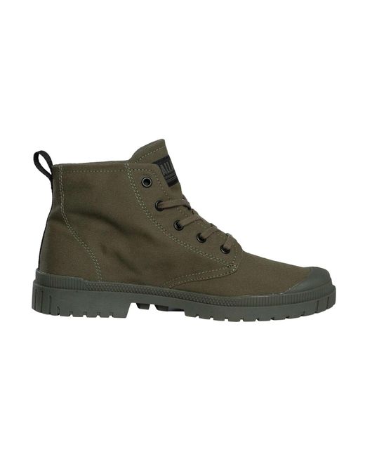 Palladium Green Pampa Sp20 Hi Canvas Boots for men