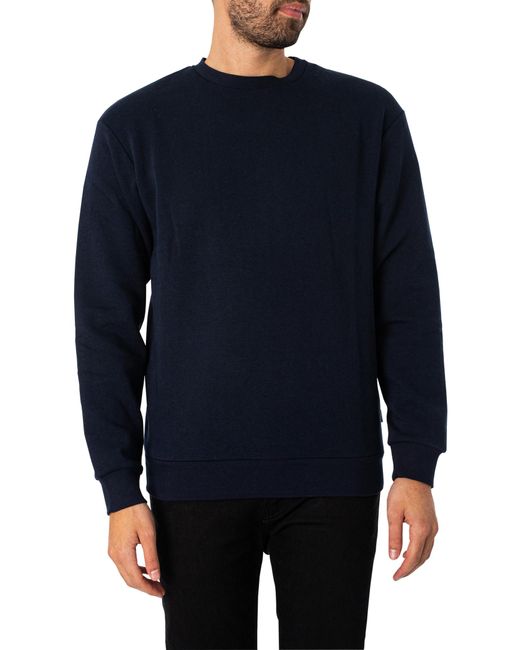 Jack & Jones Blue Bradley Sweatshirt for men