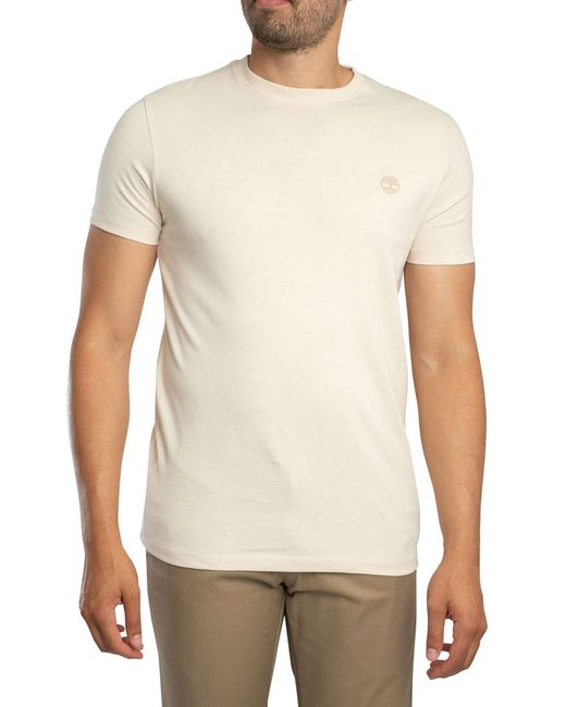 Timberland White Dunstan River Slim T-shirt for men