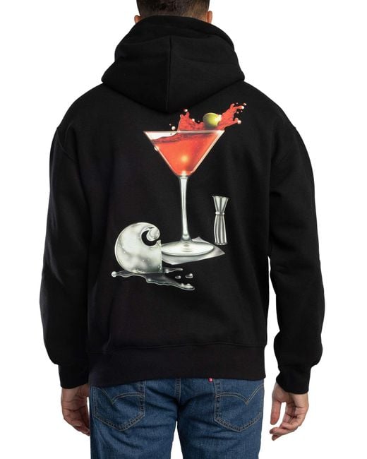 Carhartt Black Jake Garcia Back Print Pullover Hoodie for men