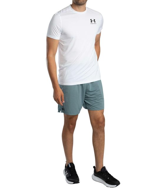 Under Armour Blue Tech Vent Shorts for men