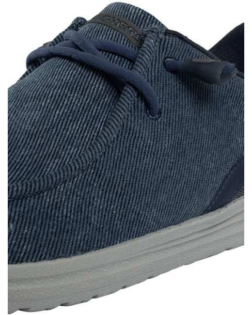 Skechers Blue Slip-ins Relaxed Fit Melson Trainers for men