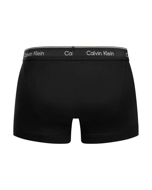 Calvin Klein Black 3 Pack Trunks for men