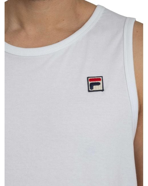 Fila White Sunny Vest for men