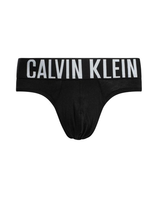 Calvin Klein White 3 Pack Intense Power Hip Briefs for men