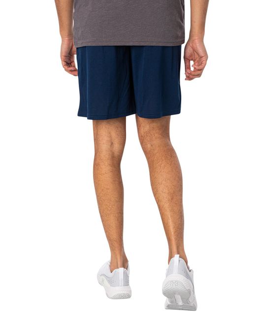 Under Armour Blue Tech Mesh Shorts for men