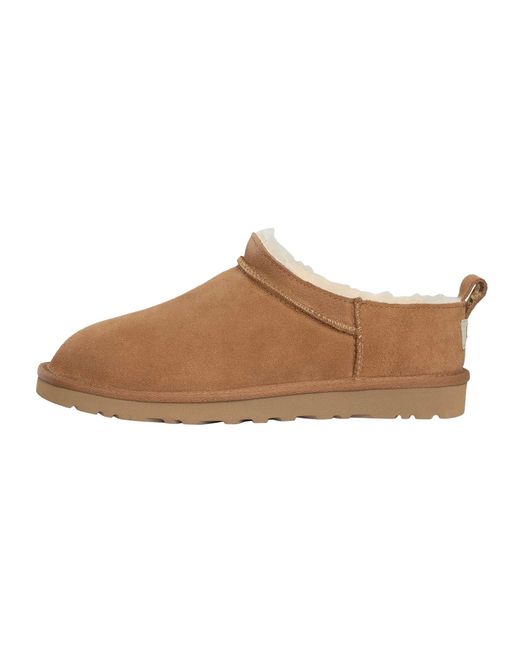 Ugg Brown Classic Micro Slipper for men