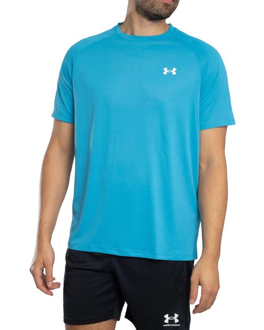 Under Armour Blue Loose Tech 2.0 T-shirt for men