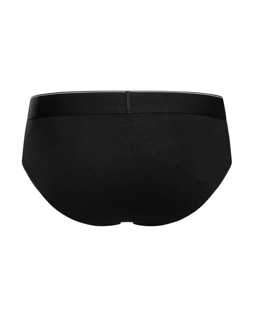 Calvin Klein Black 3 Pack Graphic Monogram Hip Briefs for men