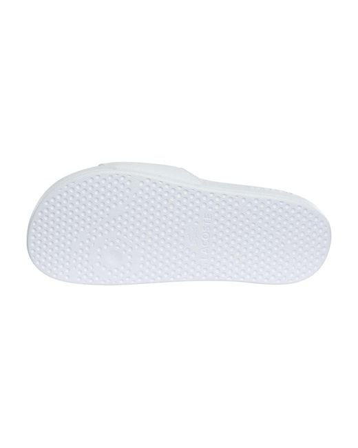 Lacoste White Serve 0.0 125 1 Cma Sliders for men