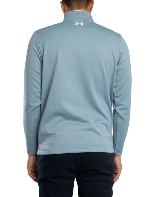 Under Armour Blue Golf Matchplay Zip Top for men