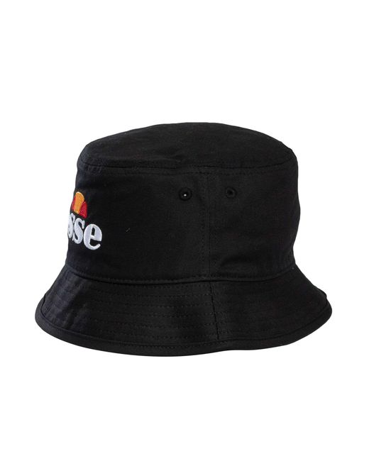 Ellesse Black Mavro Bucket Hat for men