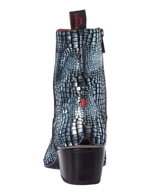 Jeffery West Blue Hawk Chelsea Boots for men