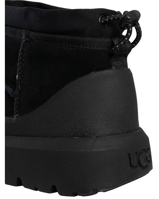 Ugg Black Ultra Mini Weather Hybrid Shoes for men