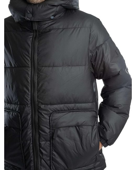 Hunter Black Intrepid Puffer Jacket for men