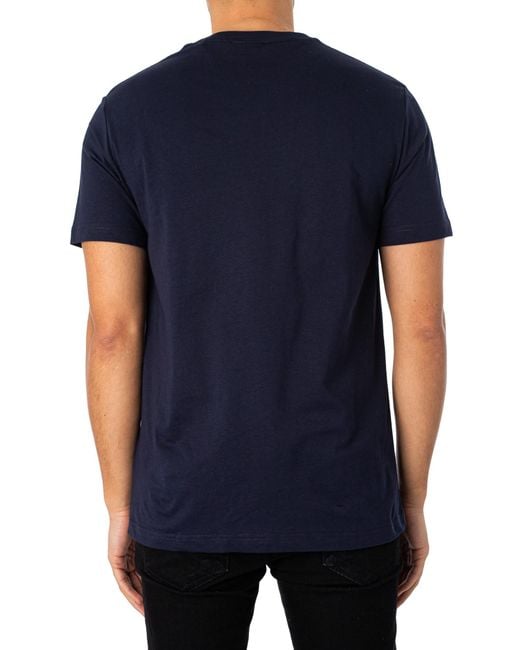 Gant Blue Logo T-shirt for men