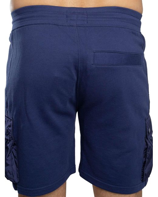 Weekend Offender Black Noreaster Cargo Shorts for men