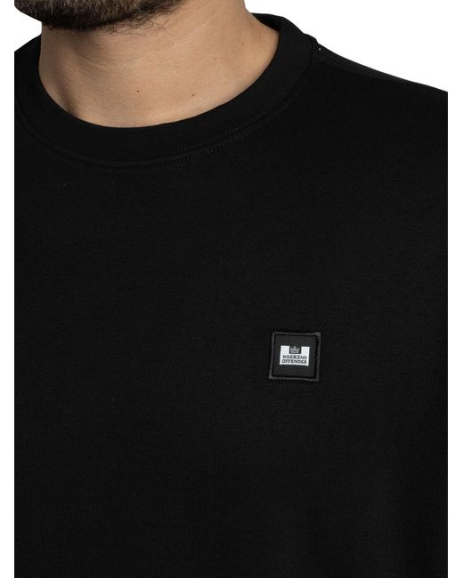 Weekend Offender Black Ferrer Sweatshirt for men