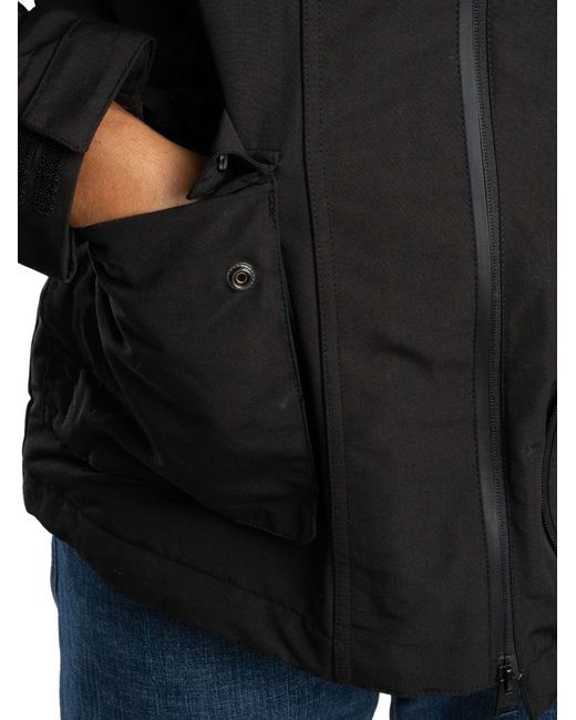 Superdry Black Ultimate Emb Windbreaker Jacket for men